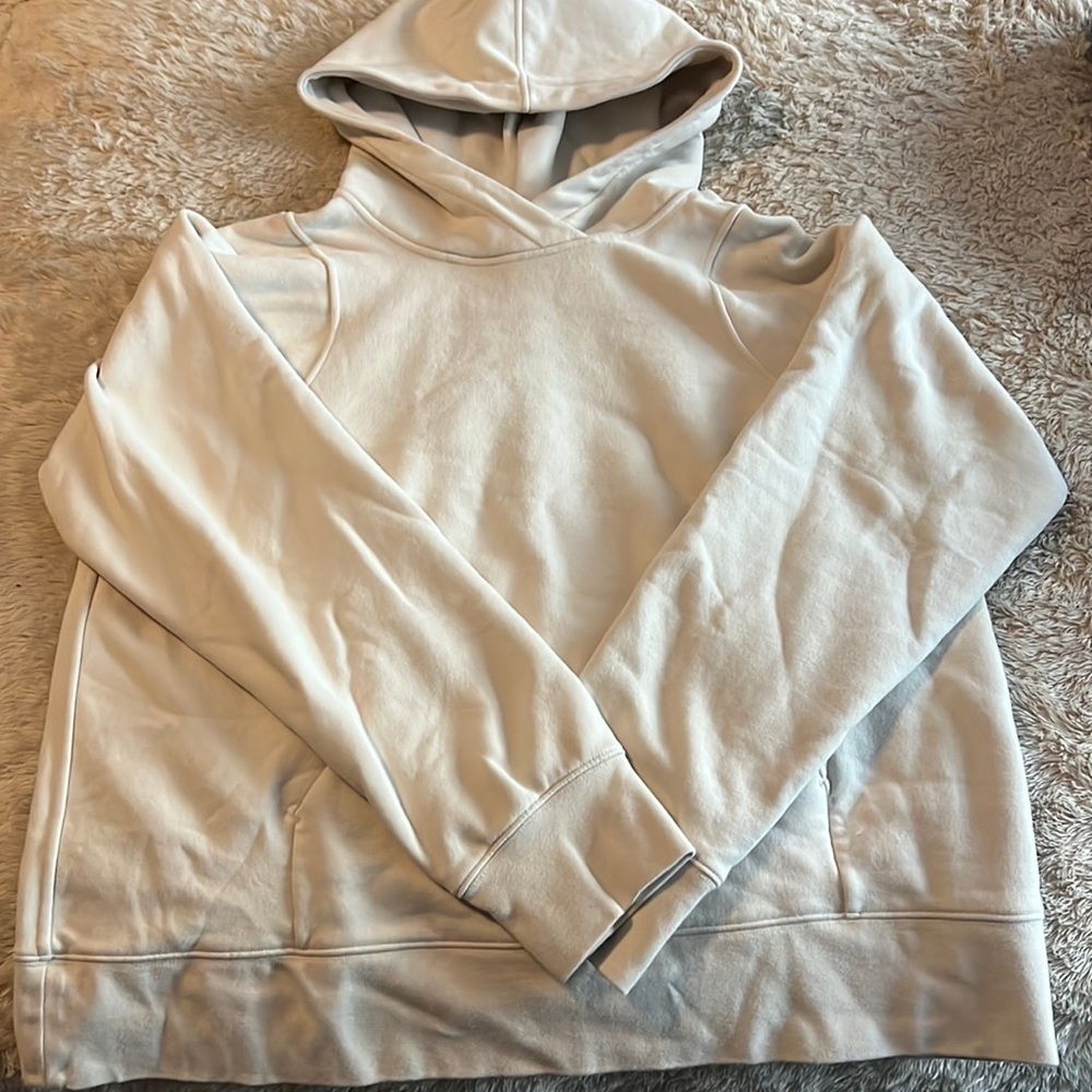 Lululemon Loungeful Hoodie in White Opal